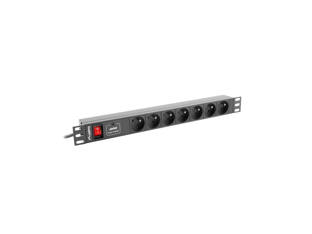 Филтър Lanberg power distribution unit (PDU) 19"1U 16A 7 SOCKETS 2M 6399.jpg