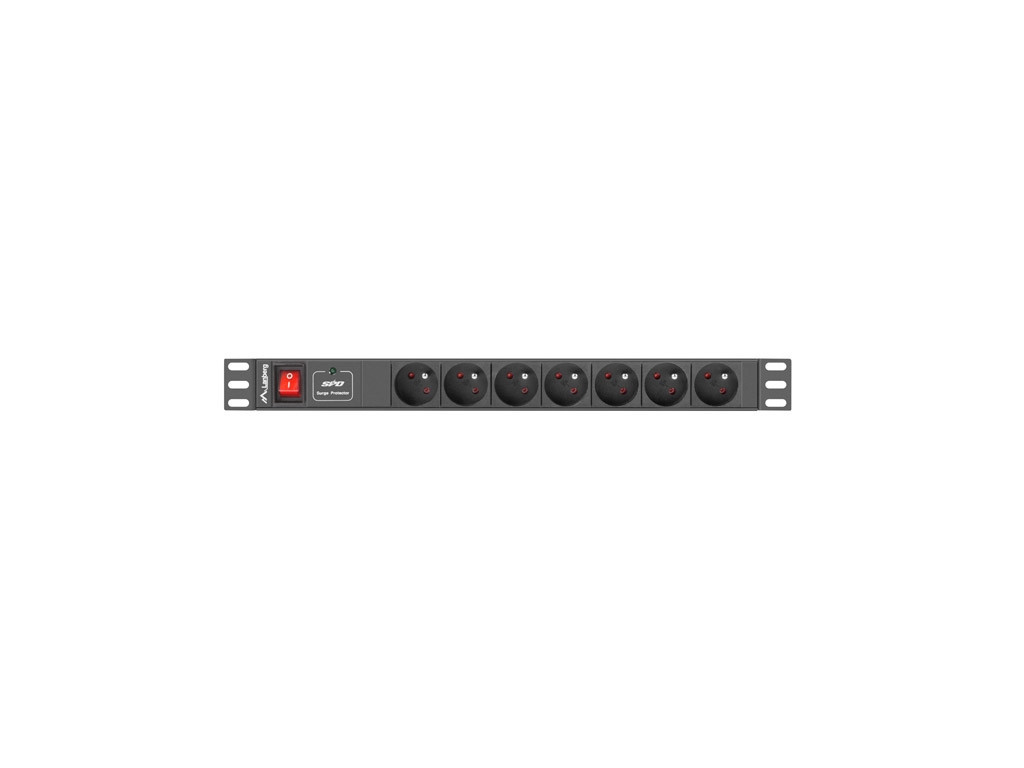 Филтър Lanberg power distribution unit (PDU) 19"1U 16A 7 SOCKETS 2M 6399_1.jpg