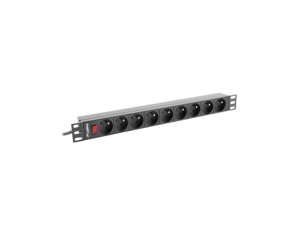 Филтър Lanberg power distribution unit (PDU) 19"1U 16A 9 SOCKETS 3M 6403_1.jpg