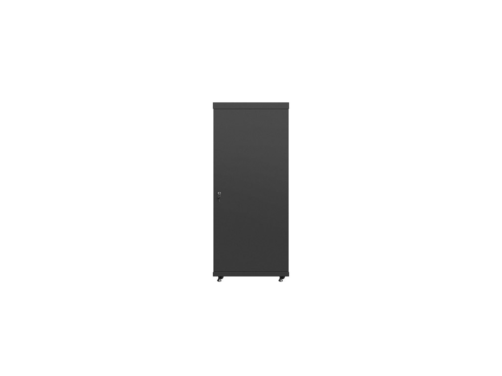 Комуникационен шкаф Lanberg rack cabinet 19" free-standing 27U / 600x600 self-assembly flat pack with glass door LCD 9518_42.jpg
