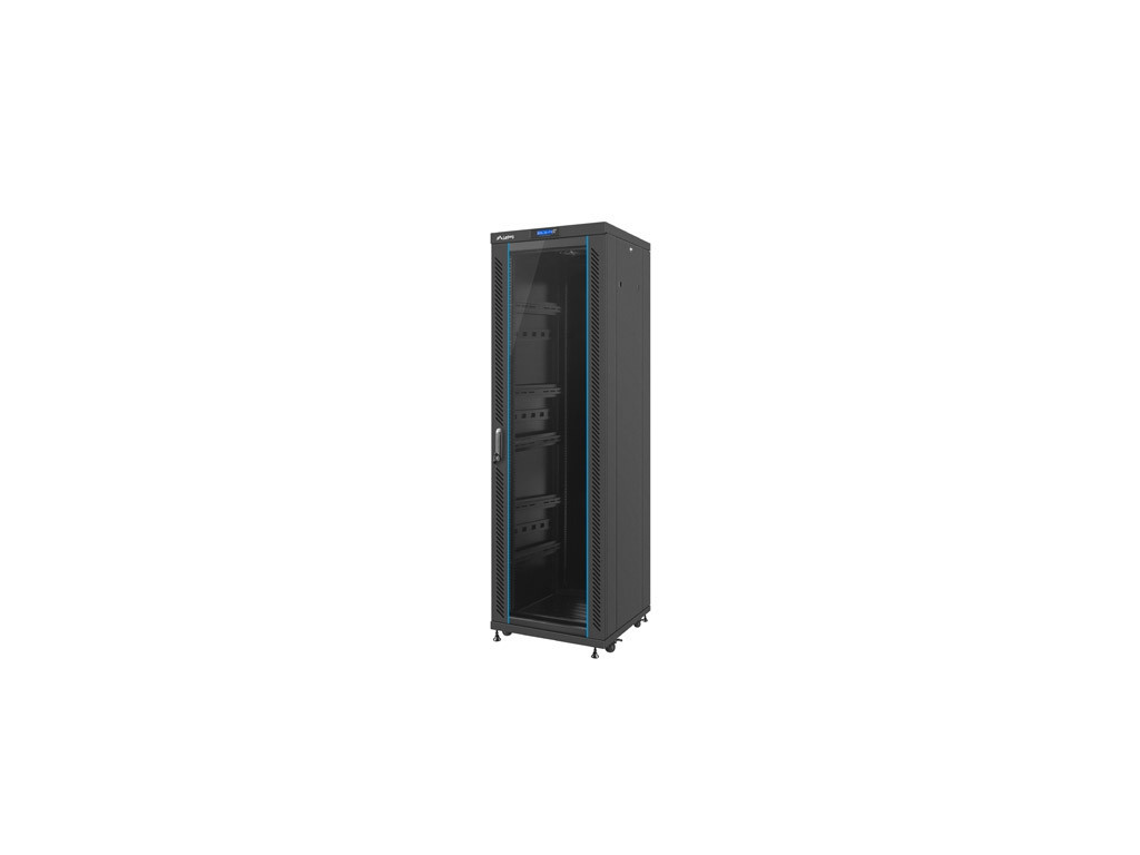 Комуникационен шкаф Lanberg rack cabinet 19" free-standing 37U / 600x600 self-assembly flat pack with glass door LCD 9520_24.jpg
