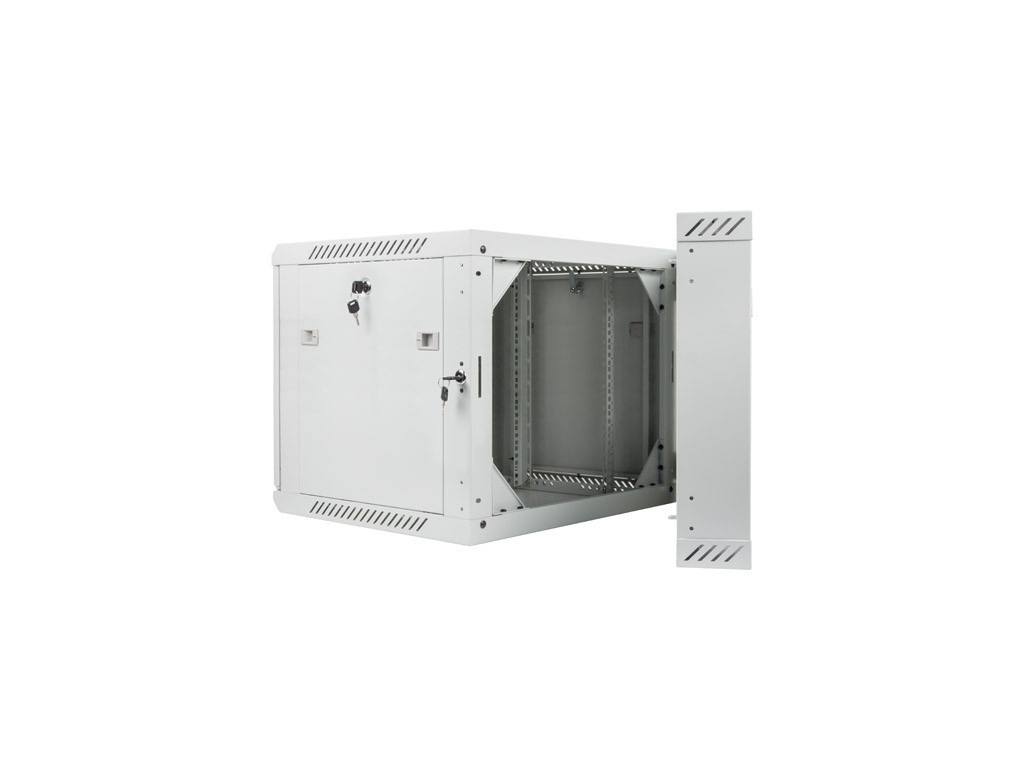 Комуникационен шкаф Lanberg rack cabinet 19” double-section wall-mount 9U / 600x600 for self-assembly (flat pack) 9575_14.jpg