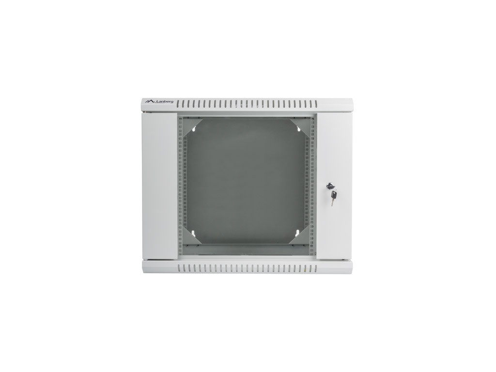Комуникационен шкаф Lanberg rack cabinet 19” double-section wall-mount 9U / 600x600 for self-assembly (flat pack) 9575_50.jpg
