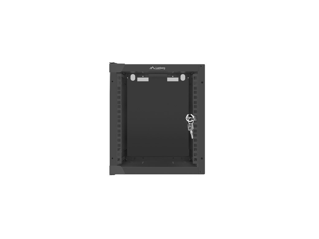 Комуникационен шкаф Lanberg rack cabinet 10” wall-mount 6U / 280x310 for self-assembly (flat pack) 9582_1.jpg