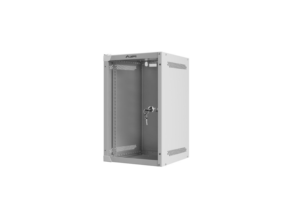 Комуникационен шкаф Lanberg rack cabinet 10'' wall-mount 9U / 280x310 for self-assembly (flat pack) 9585_12.jpg