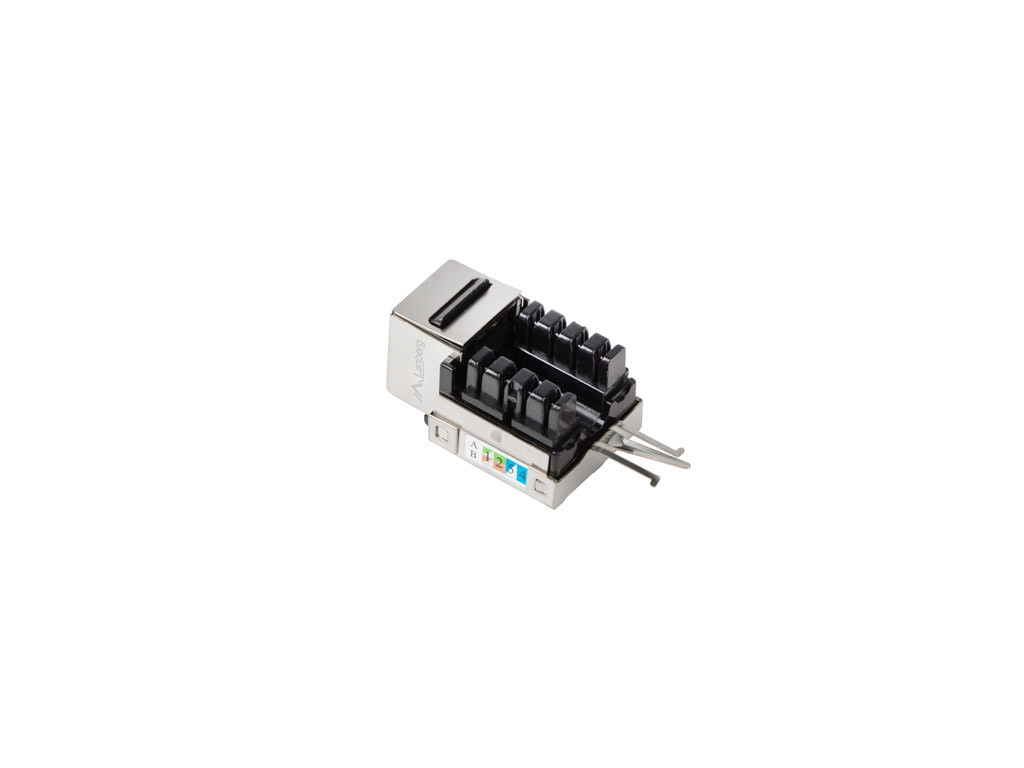 Конектор Lanberg keystone module RJ-45 90° FTP CAT.5e 9639.jpg