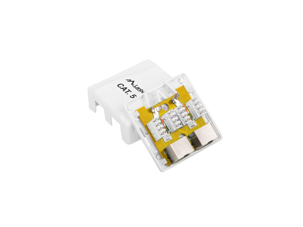 Конектор Lanberg surface-mount box CAT.5e FTP shielded 2X RJ45 9660_8.jpg