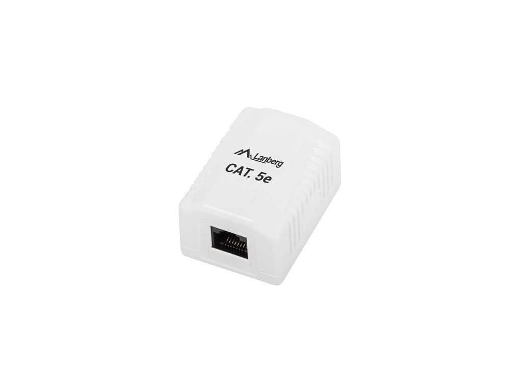 Конектор Lanberg surface-mount box CAT.5e UTP UNshielded 1X RJ45 9663.jpg