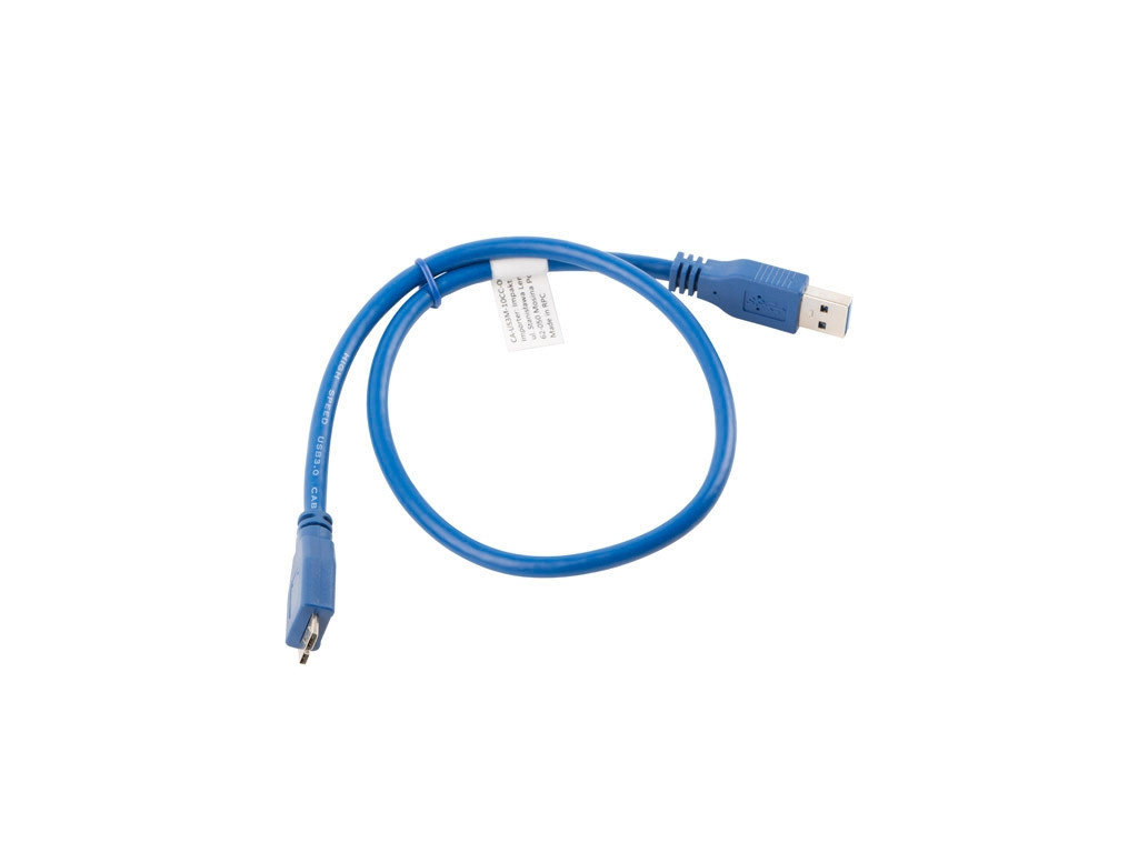 Кабел Lanberg USB MICRO-B (M) -> USB-A (M) 3.0 cable 0.5m 9830_5.jpg