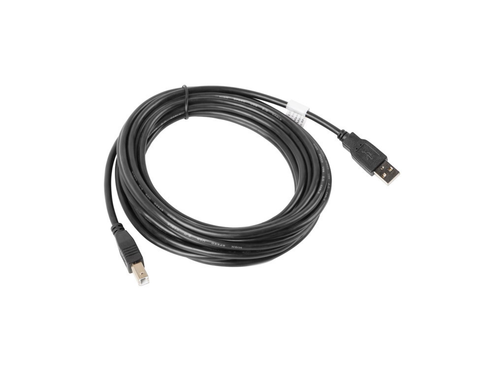 Кабел Lanberg USB-A (M) -> USB-B (M) 2.0 cable 5m 9834_5.jpg