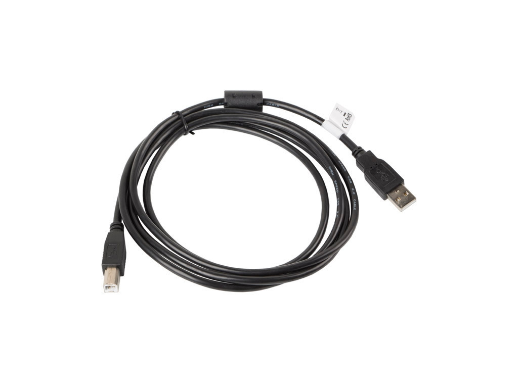 Кабел Lanberg USB-A (M) -> USB-B (M) 2.0 cable 1.8m 9835_1.jpg