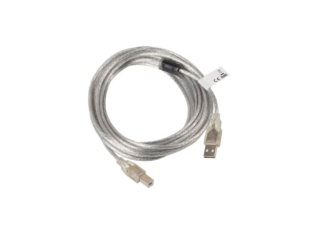 Кабел Lanberg USB-A (M) -> USB-B (M) 2.0 cable 5m 9840_1.jpg