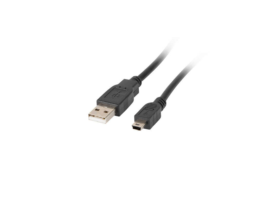 Кабел Lanberg USB MINI-B(M) -> USB-A (M) 2.0 cable 1.8m 9848_8.jpg