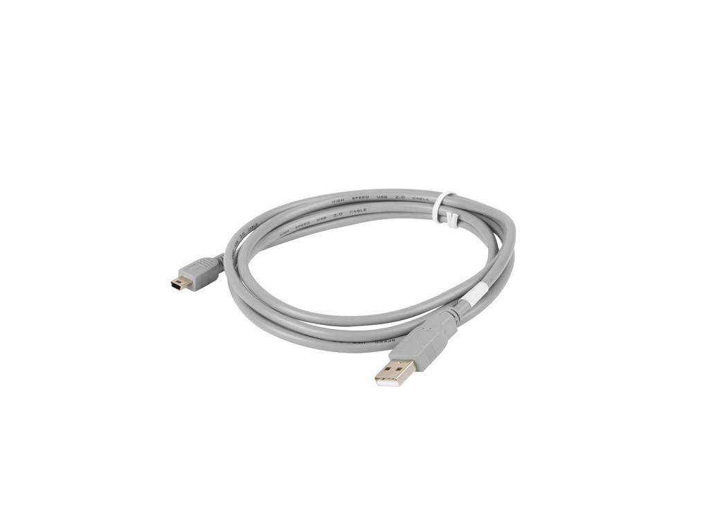 Кабел Lanberg USB MINI-B(M) -> USB-A (M) 2.0 cable 1.8m 9849_1.jpg