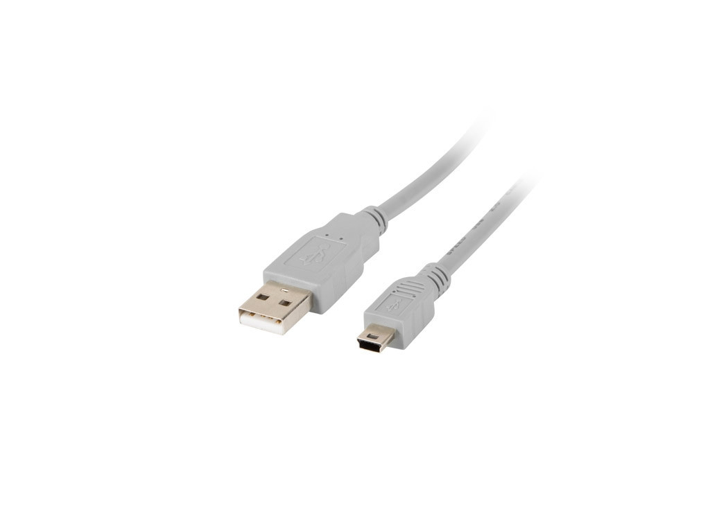 Кабел Lanberg USB MINI-B(M) -> USB-A (M) 2.0 cable 1.8m 9849_8.jpg