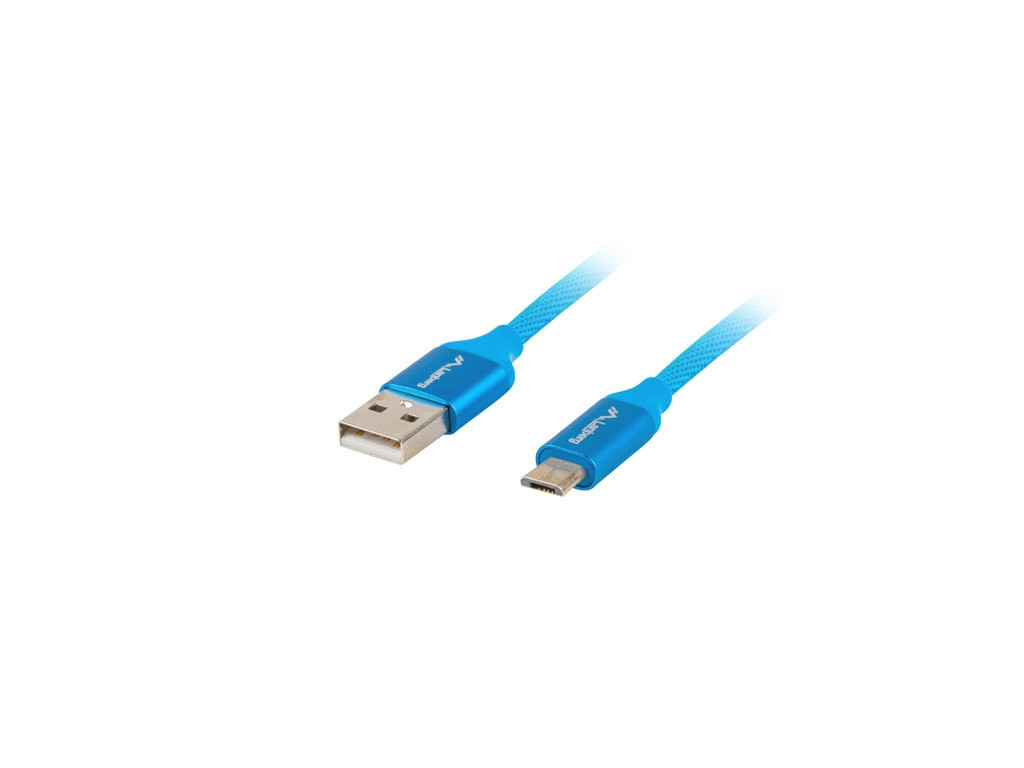 Кабел Lanberg USB MICRO-B (M) -> USB-A (M) 2.0 cable 0.5m 9865_1.jpg