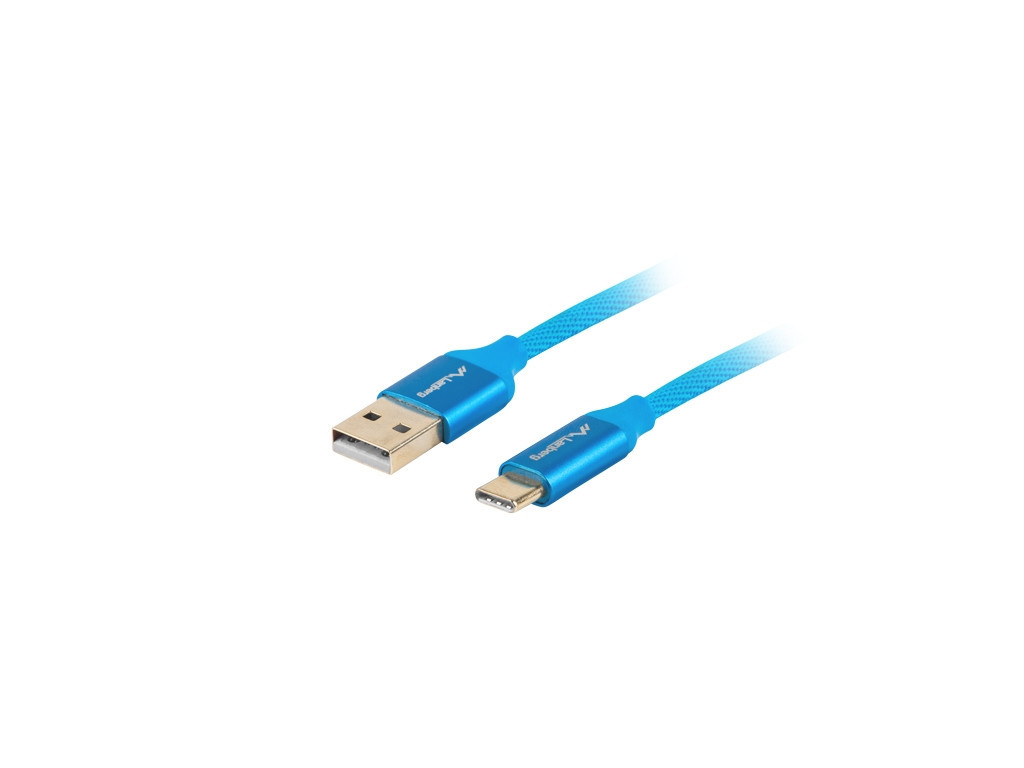 Кабел Lanberg USB-C(M) -> USB-A (M) 2.0 cable 0.5m 9882_9.jpg