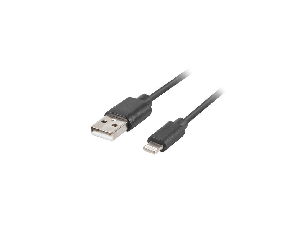 Кабел Lanberg LIGHTNING(M) -> USB-A (M) cable 1m 9887_8.jpg