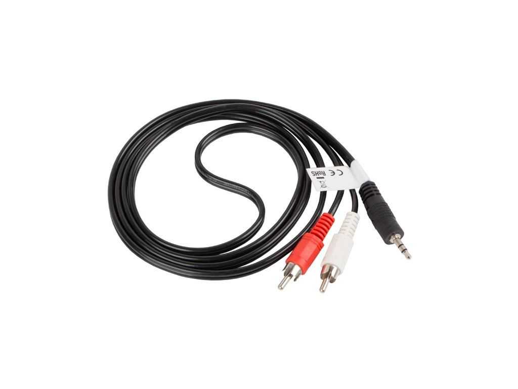 Кабел Lanberg mini jack 3.5mm (M) 3 pin -> 2X RCA (chinch) (M) cable 1.5m 9909_9.jpg