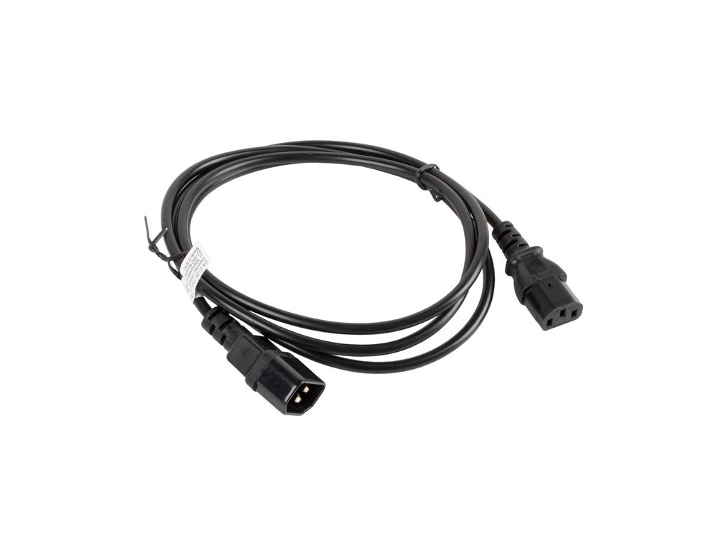 Кабел Lanberg extension power supply cable IEC 320 C13 -> C14 1.8m 9979_1.jpg