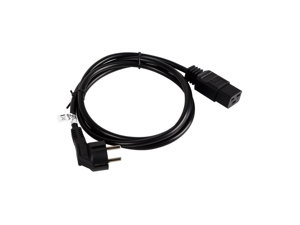 Кабел Lanberg CEE 7/7 -> IEC 320 C19 power cord 16A 1.8m VDE 9984_2.jpg