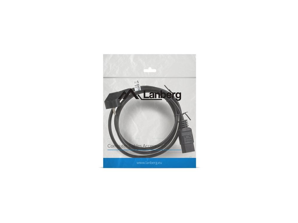 Кабел Lanberg CEE 7/7 -> IEC 320 C19 power cord 16A 1.8m VDE 9984_3.jpg