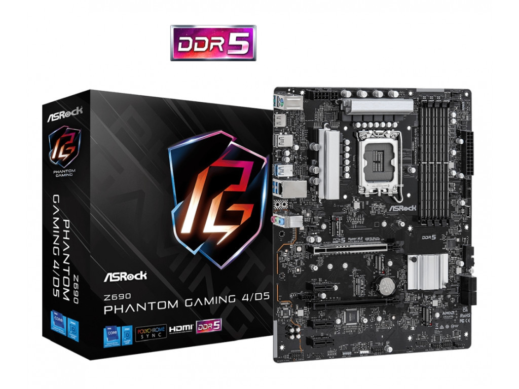 Дънна платка Asrock Z690 PHANTOM GAMING 4/D5 19267_8.jpg