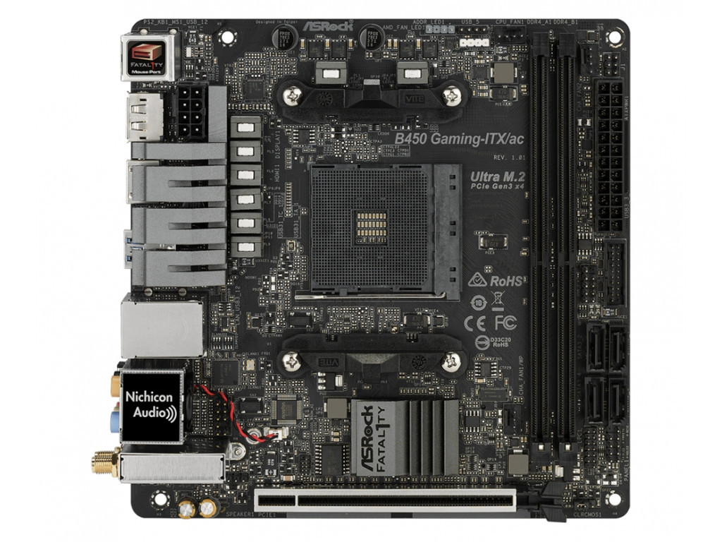 Дънна платка Asrock B450 Gaming-ITX/ac 5380_1.jpg