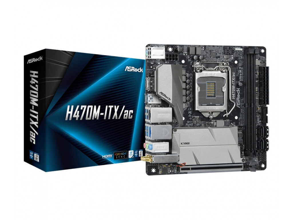 Дънна платка Asrock H470M-ITX/ac 5384.jpg