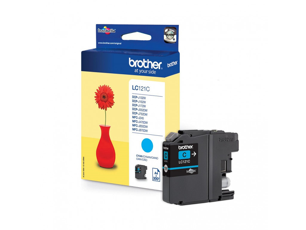 Консуматив Brother LC-121 Cyan Ink Cartridge for MFC-J470DW/DCP-J552DW 11055_1.jpg
