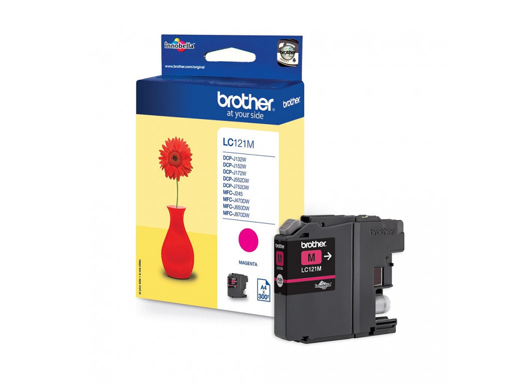 Консуматив Brother LC-121 Magenta Ink Cartridge for MFC-J470DW/DCP-J552DW 11056_1.jpg
