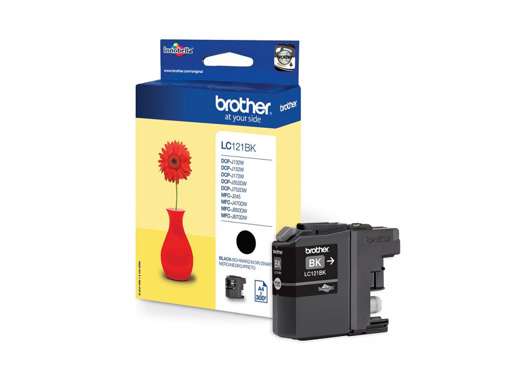 Консуматив Brother LC-121 Black Ink Cartridge for MFC-J470DW/DCP-J552DW 11058_1.jpg