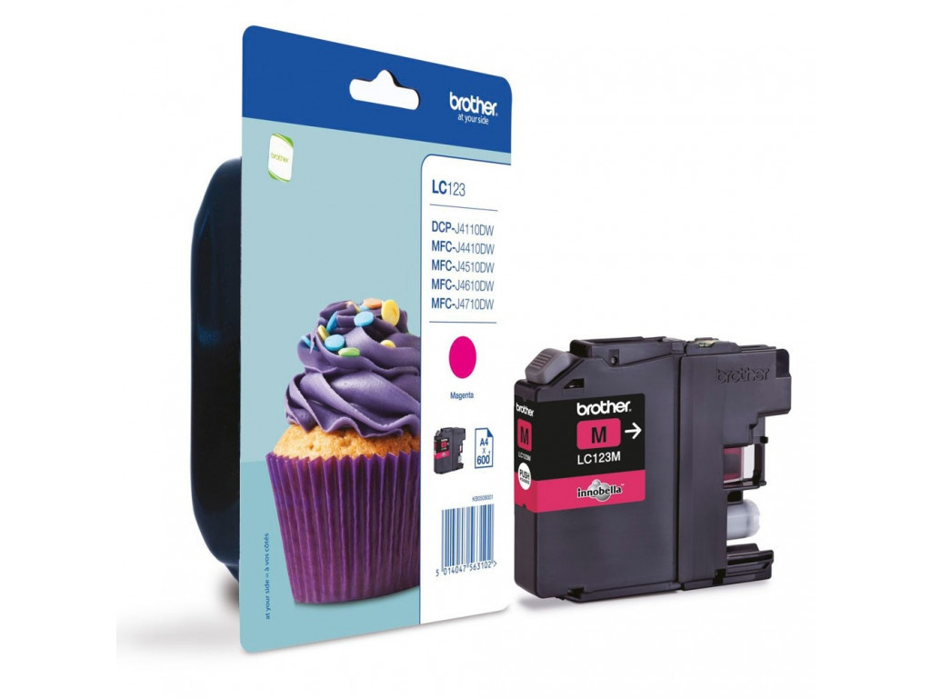 Консуматив Brother LC-123 Magenta Ink Cartridge for MFC-J4510DW 11060_1.jpg