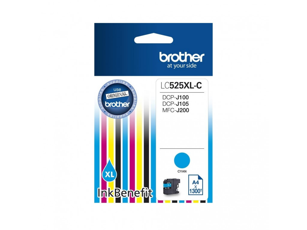 Консуматив Brother LC-525 XL Cyan Ink Cartridge High Yield 11078_4.jpg