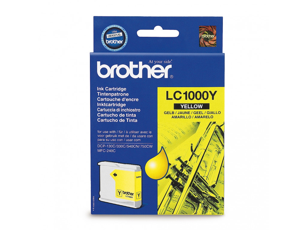 Консуматив Brother LC-1000Y Ink Cartridge 11097_1.jpg