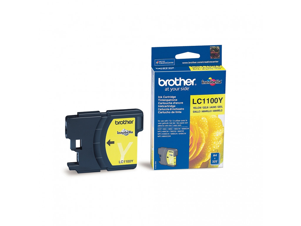Консуматив Brother LC-1100Y Ink Cartridge Standard 11101.jpg