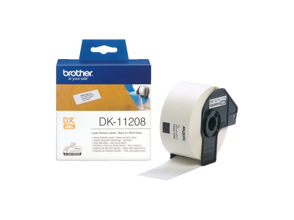 Консуматив Brother DK-11208 Large Address Paper Labels 11302_1.jpg