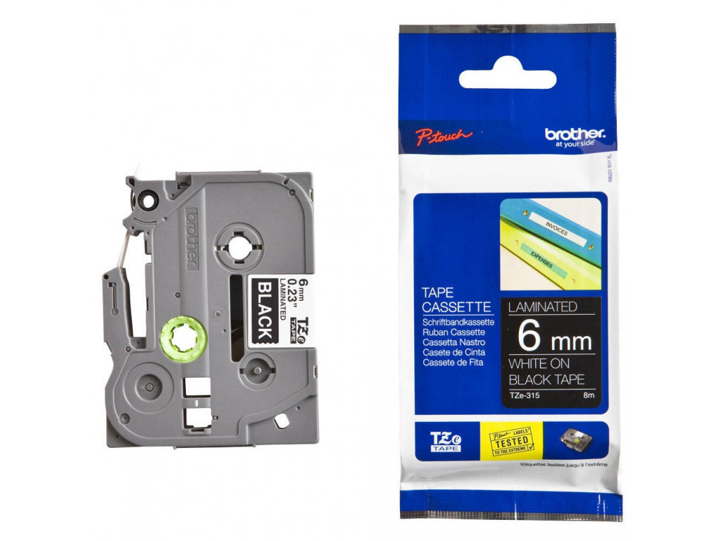 Консуматив Brother TZe-315 Tape White on Black 11346_1.jpg
