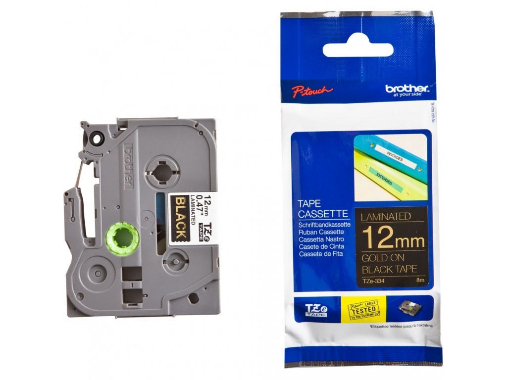 Консуматив Brother TZe-334 Tape Gold on Black 11348_8.jpg