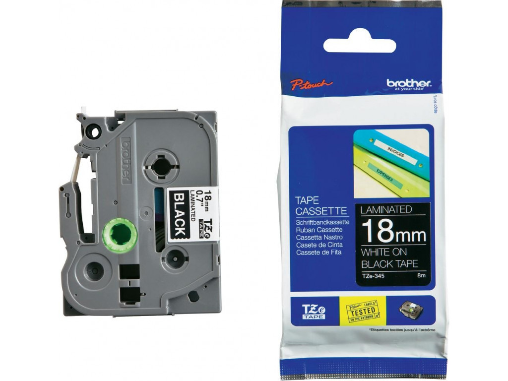 Консуматив Brother TZe-345 Tape White on Black 11351_1.jpg
