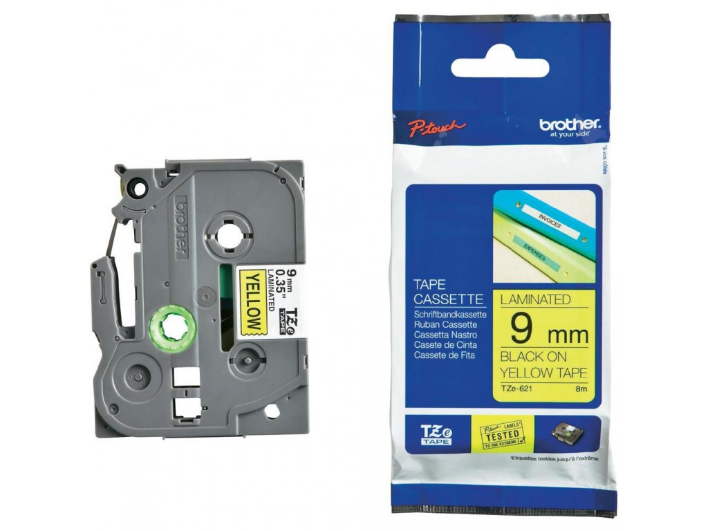 Консуматив Brother TZe-621 Tape Black on Yellow 11366_8.jpg