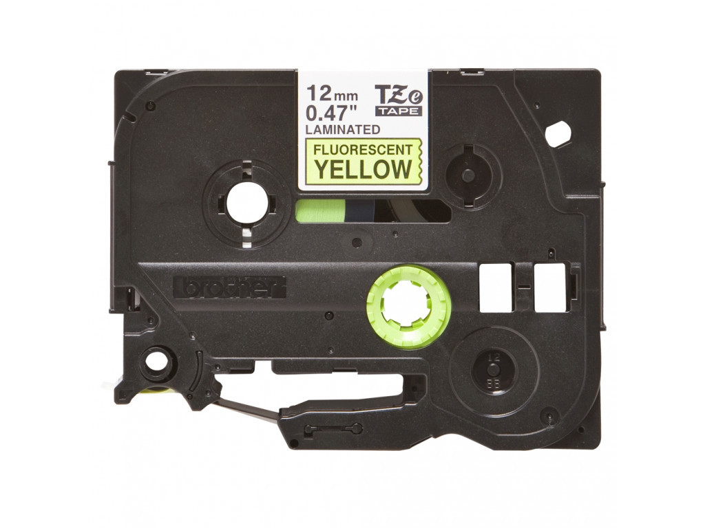 Консуматив Brother TZe-C31 Black on Fluorescent Yellow 11376_4.jpg