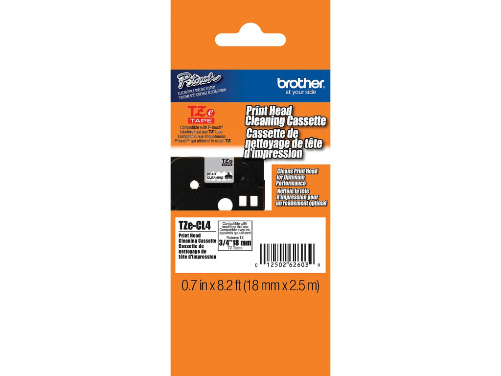 Консуматив Brother TZe-CL4 18mm Head Cleaning Tape 11377_3.jpg