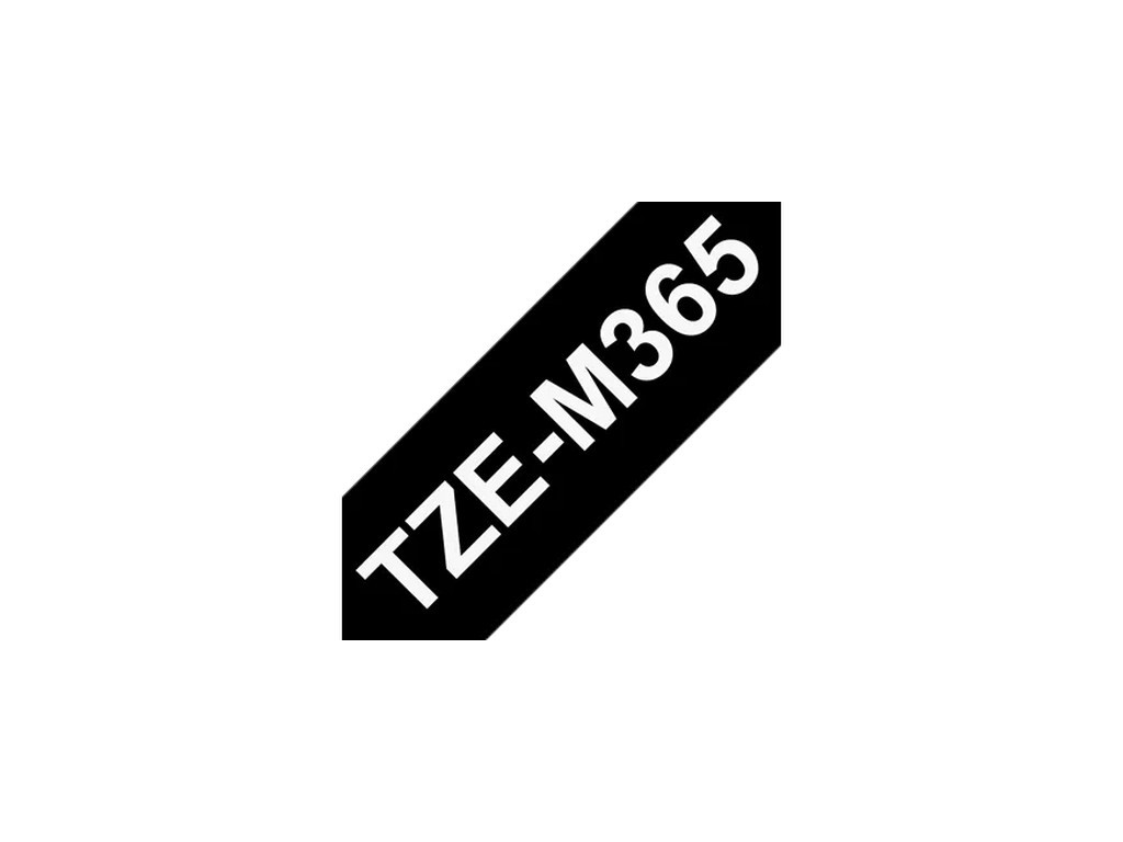 Консуматив Brother TZe-M365 Labelling Tape Cassette – Matt Laminated White On Black 11388_8.jpg
