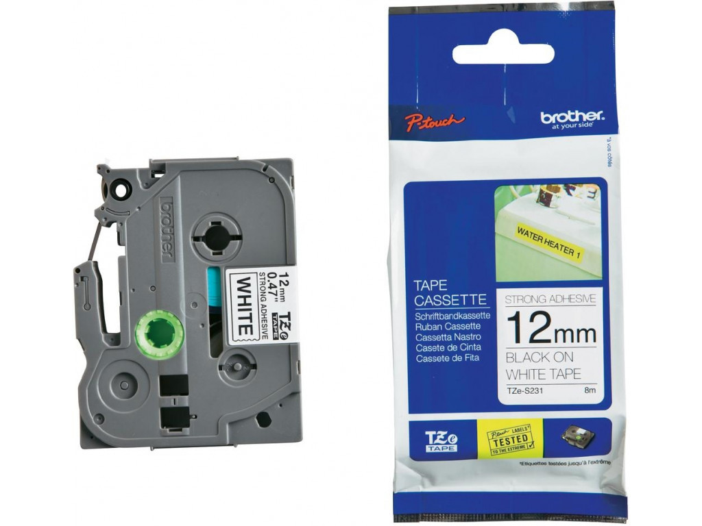 Консуматив Brother TZe-S231 Tape Black on White 11397_1.jpg