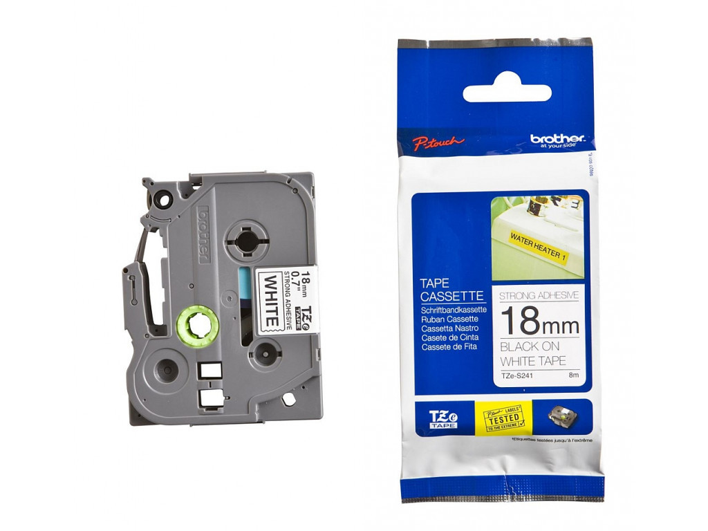 Консуматив Brother TZe-S241 Tape Black on White 11398_8.jpg