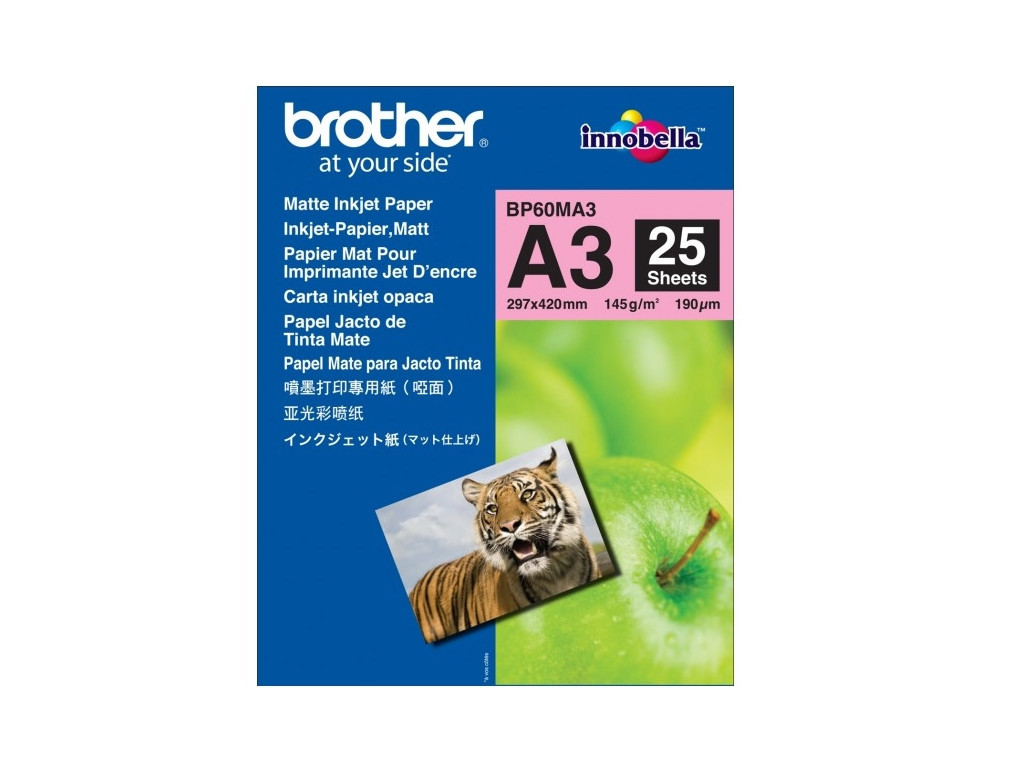 Хартия Brother BP-60 A3 Innobella Matt Photo Paper (A3/25 sheets) 11420_1.jpg