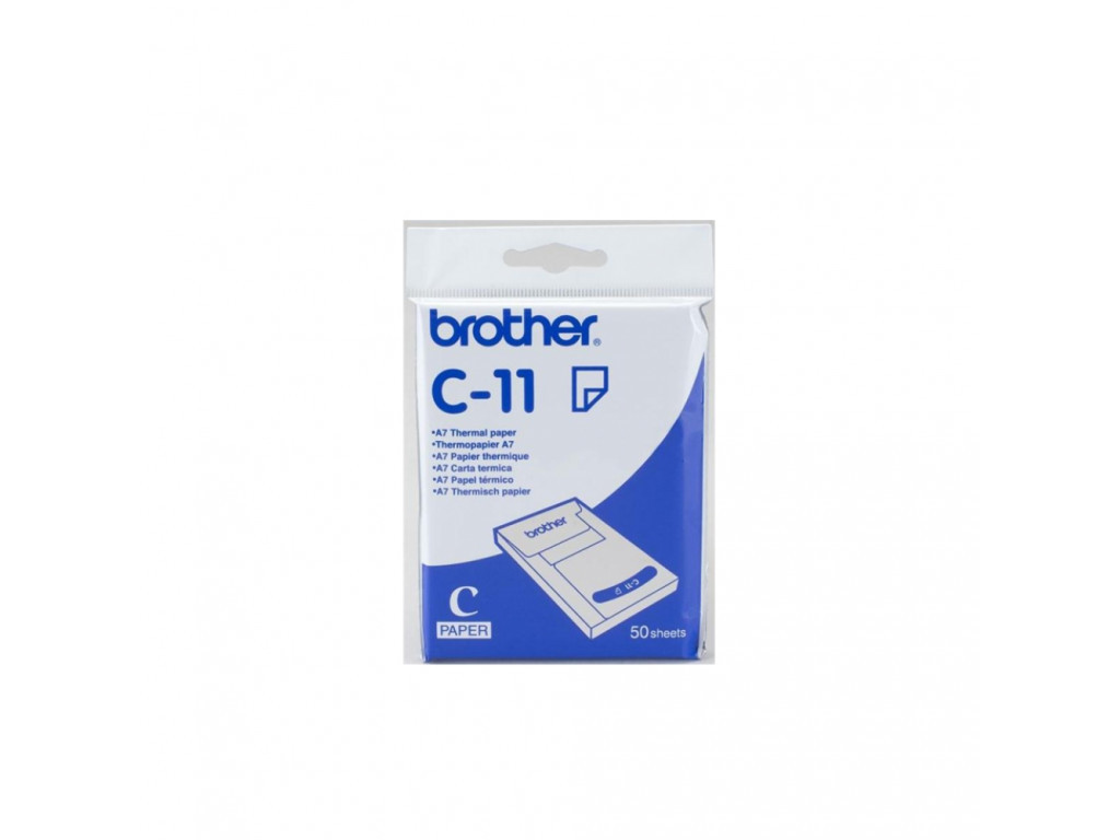 Хартия Brother C-11 Thermal Paper A7 (50 sheets) 11427.jpg