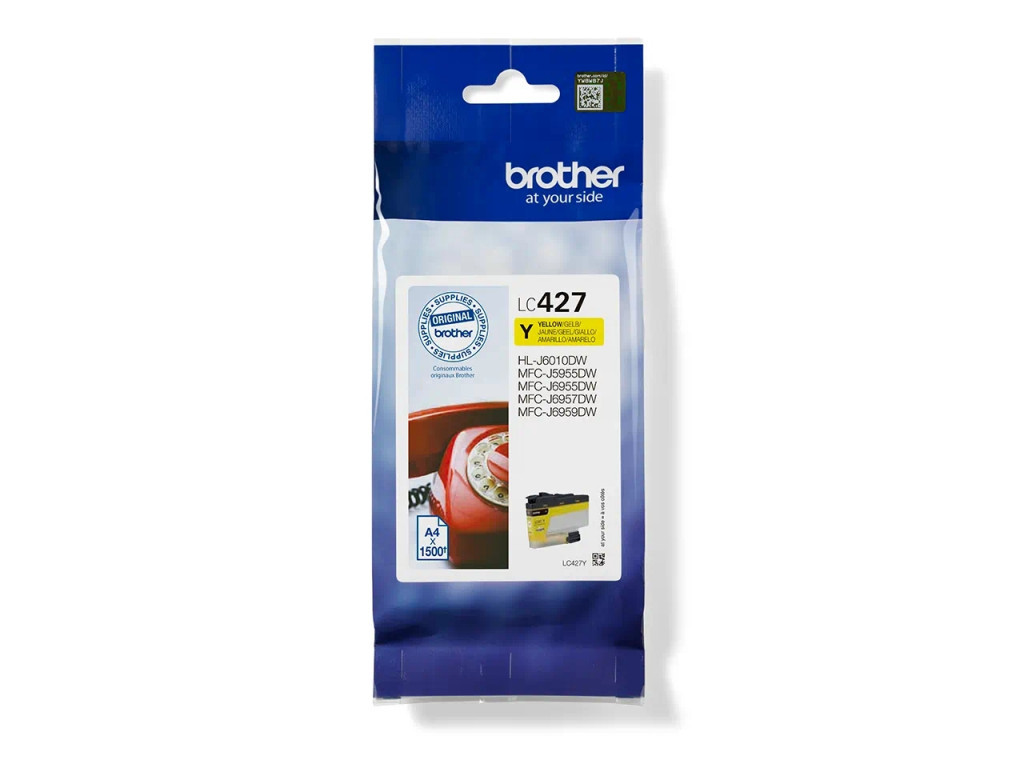 Консуматив Brother LC-427Y Yellow Ink Cartridge 20019_3.jpg