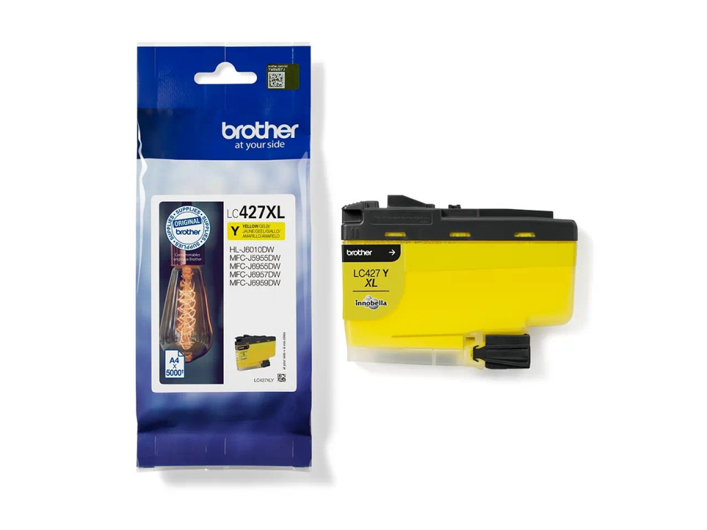 Консуматив Brother LC-427XLY Yellow Ink Cartridge 20023_8.jpg